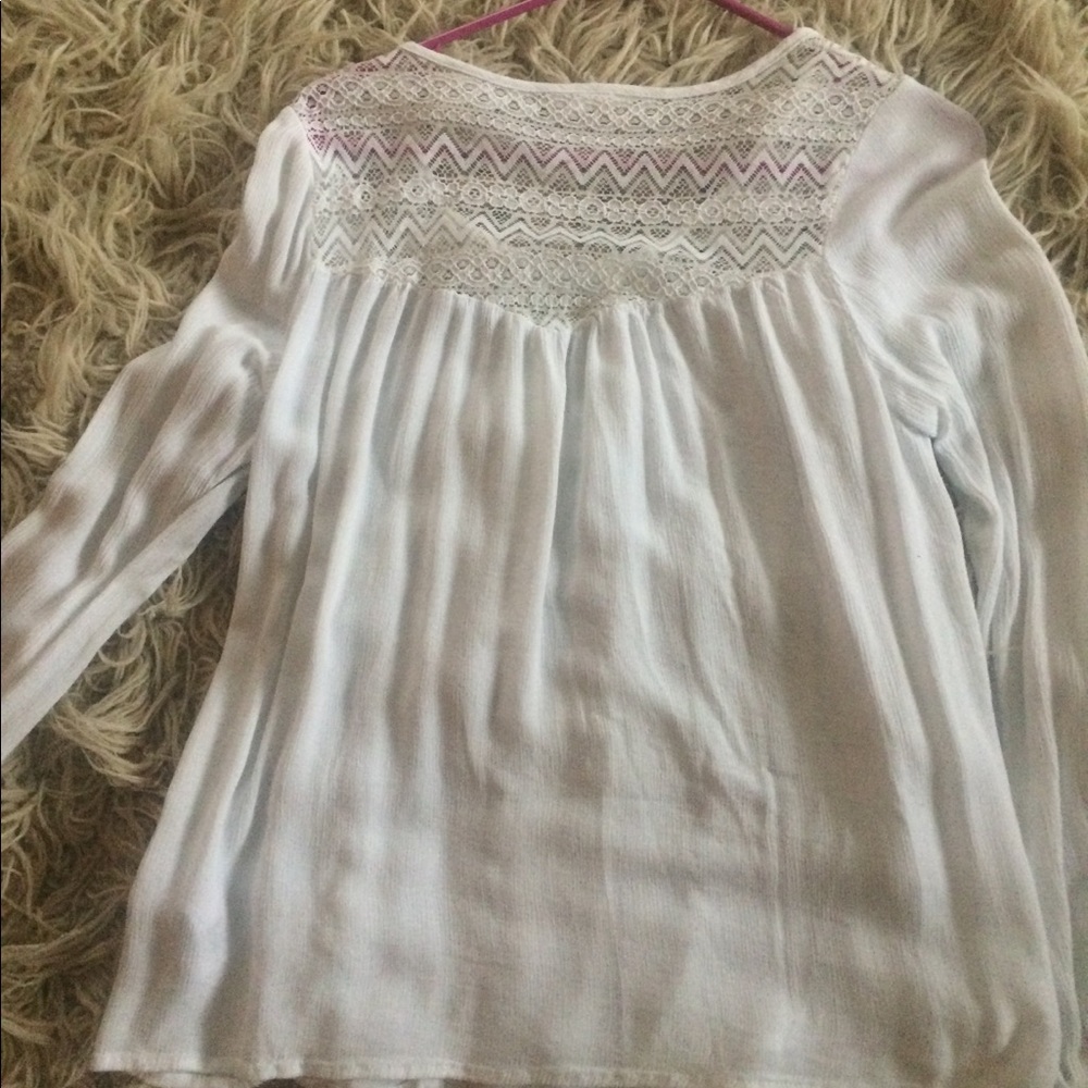 Long sleeve boho blouse